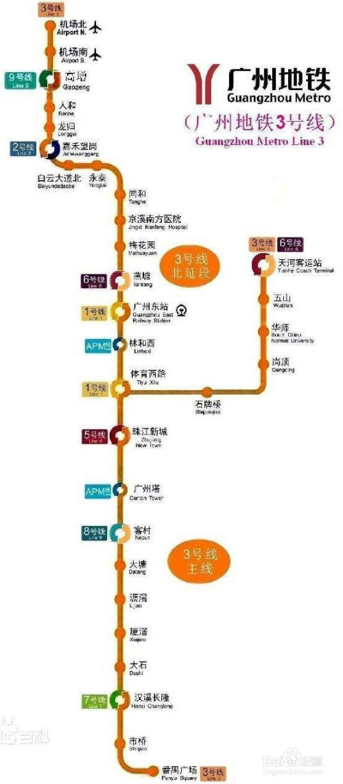 廣州最新地鐵線路圖概覽