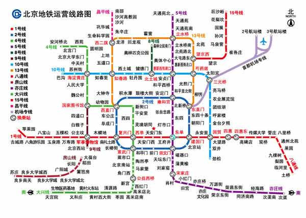 北京地鐵22號線最新線路圖，探索城市新動脈的藍(lán)圖